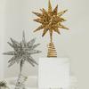 Christmas Tree Topper Lighted Twinkling Star Holiday Tree Top  Art Decoration