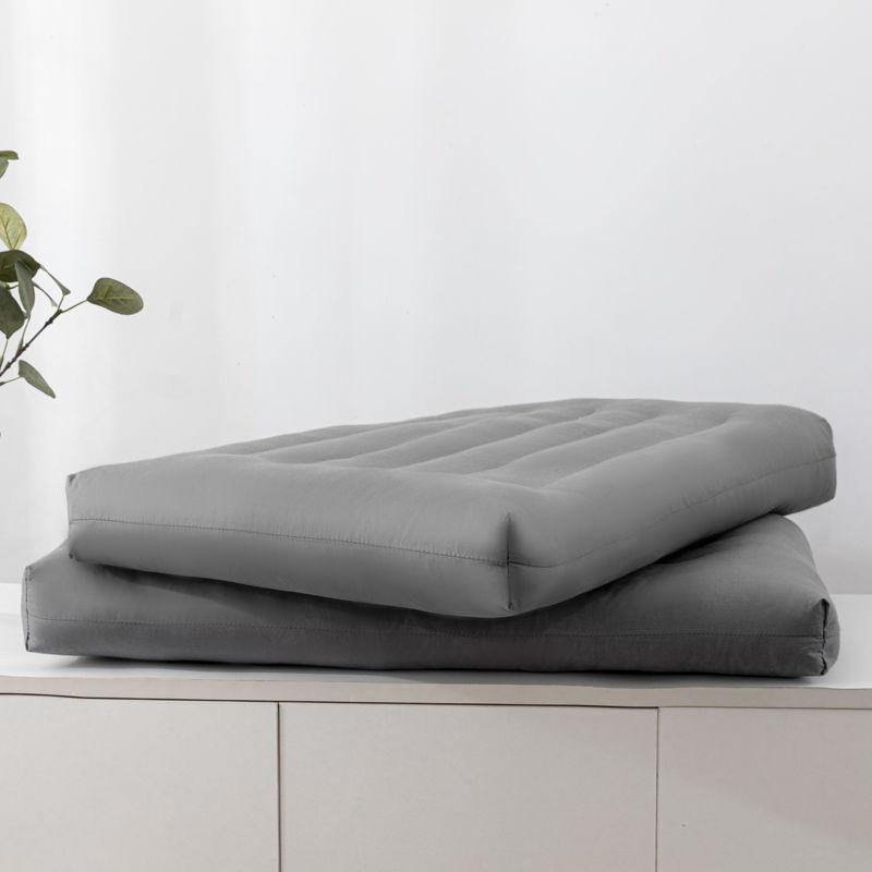 Niedriges Kissen, Kissenkern, 100 % Baumwolle, Kissen, Nackenschutz für Erwachsene, reine Baumwolle, niedrig, weich, flach, Hotelkissen, Zuhause, Einzelpackung