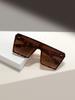 Large Frame Black Fashion Sunglasses for Women Outdoor Sports Riding Glasses Stylish and Comfortable