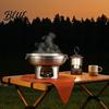 Sturdy Stainless Steel Hot Pot for All Stoves Induction Gas And Electric Stoves Detachable Durable Kitchenware Round Pot Multipurpose Cooking Indoor