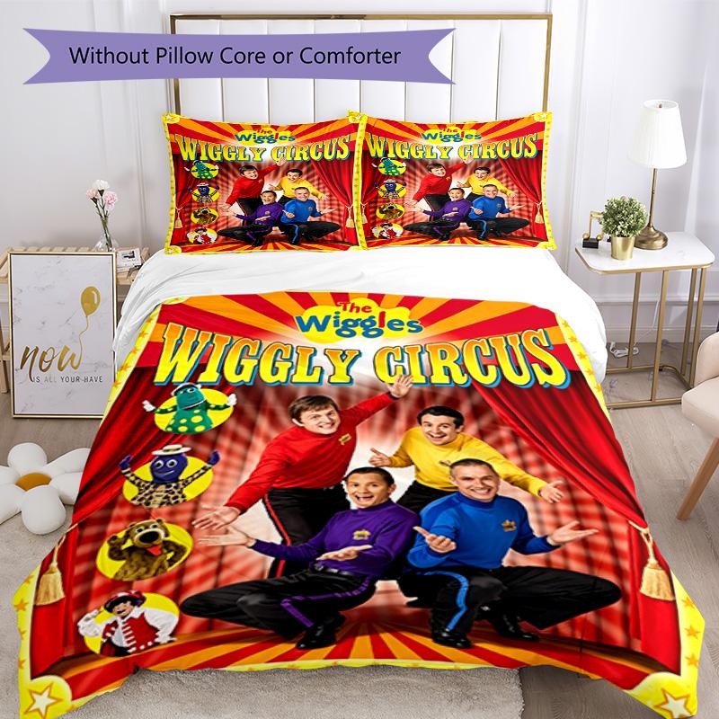 Wiggles Duvet Cover Set Perfect For Dormitory Soft Fabric Perfect Gift For Friends Family