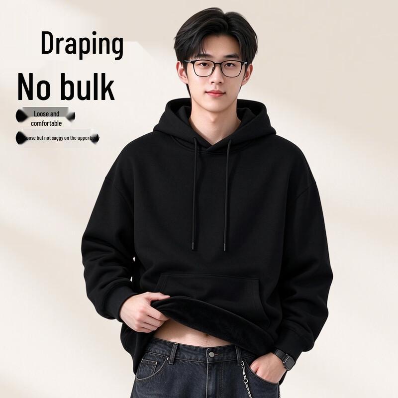 Mark Fairwhale Men's Fleece-Lined Hooded Sweatshirt