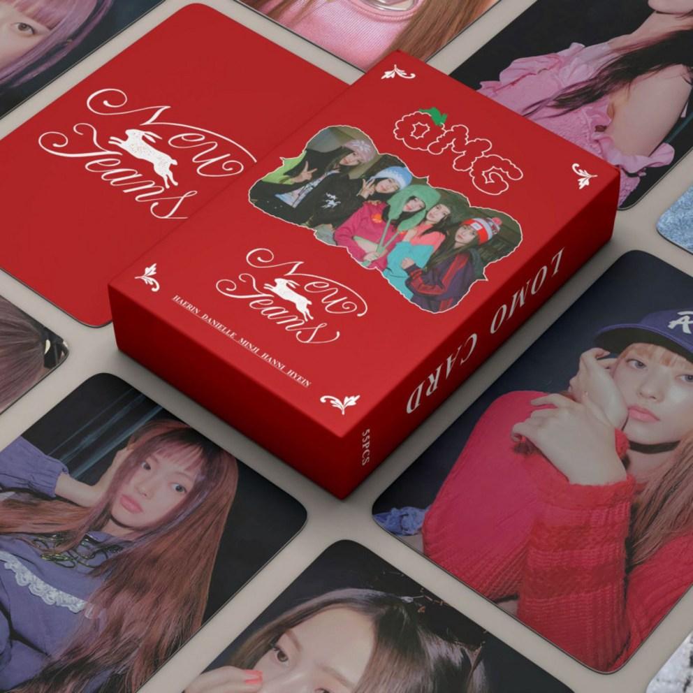 New Jeans Photocard Set of 55 OMG Idol Photocards