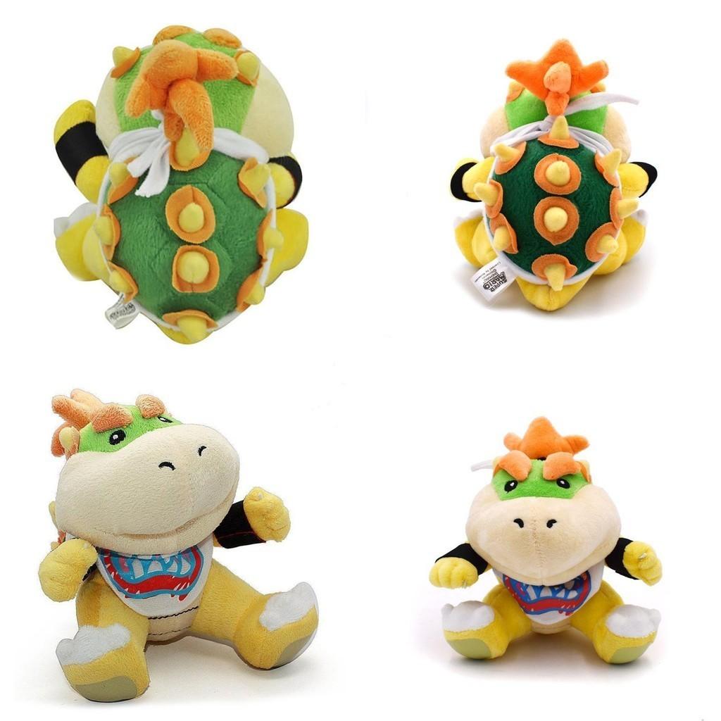 Soft And Cuddly Baby Bowser Jr 7" Plush Super Mario Bros Little Buddy Toy Koopa