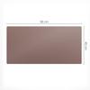 Vinyl Protective Pad for Workplace, Brown, 90x45 cm