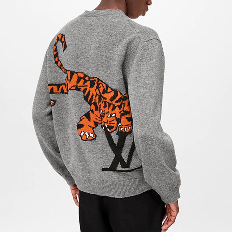 Louis Vuitton SS22 Sweater Men's Gray 1A9SZQ