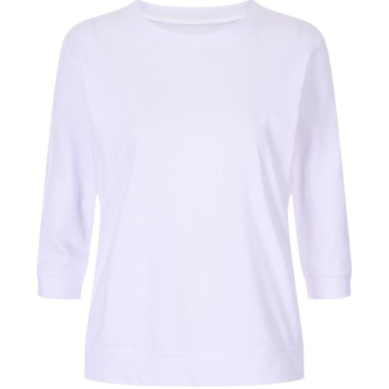 Shop   Women S Round Neck 5  Side SpliT Banding T ShirT Yellow Dai wSh 20415