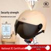 5XL National Standard Electric Vehicle Helmet for Wider Heads - Unisex, Sun-Protective, Summer-Ready (70cm)