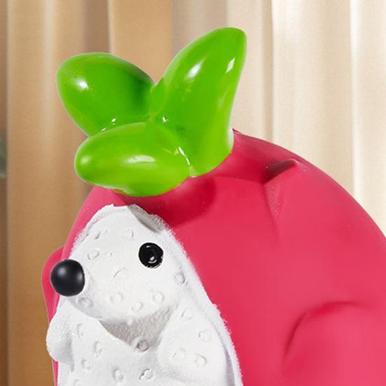 Pet Toy Molar Teeth Guard Soft Tough Chew Toy Cartoon Fruit Animal Design Bite-Resistant Tooth Cleaner Dog Toy with Built-in Sound