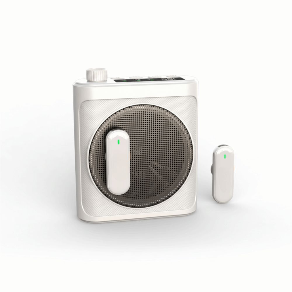 Mini Wireless Microphone Rechargeable Megaphone Speaker Rechargeable Voice Amplifier Speech