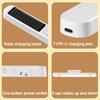 Desk Lamp Solar Hanging Magnetic Table Lamp LED USB Rechargeable Stepless Dimming Cabinet Closet Wardrobe Night Light