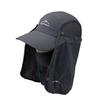 Cartoon Portable Detachable Polyester Fishing Hat with Neck Cover & Flap UPF 50 UV Protection
