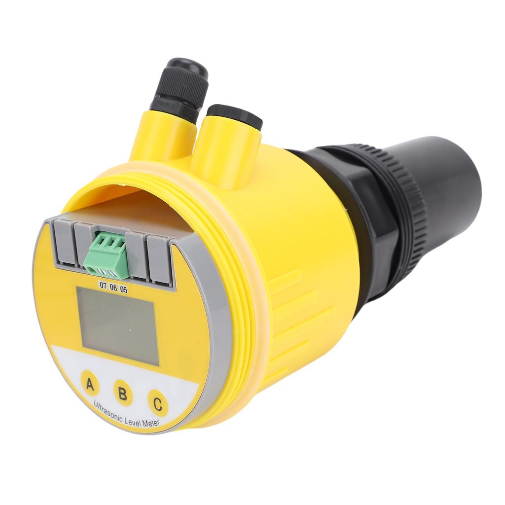 Water     Meter, 0-10m  24V LCD 4-20mA Water   Sensor with Waterproof Housing, Digital Transmitter Water Meter Sensor