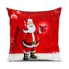 Soft Fabric Designer Decorative Printed Merry Christmas Theme Cushion Cover Xmas Decorations for Sofa Living Room Set of 5 12 X 12 Inch Multi