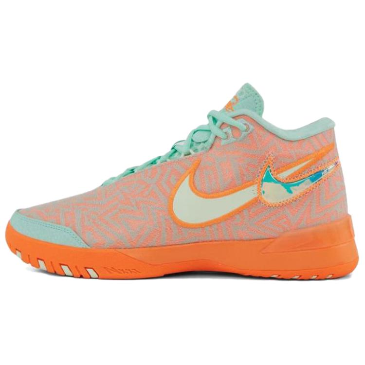 

Nike Zoom LeBron NXXT Genisus EP Яркий цитрус Мятная пена Мужские кроссовки Оранжевый Оттенок вольт Гипер-нефрит HF0711-301 45