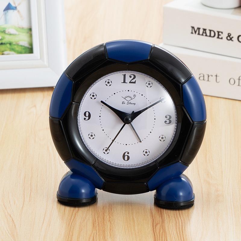 Silent Bedside Football Alarm Clock for Kids – Creative World Cup Gift