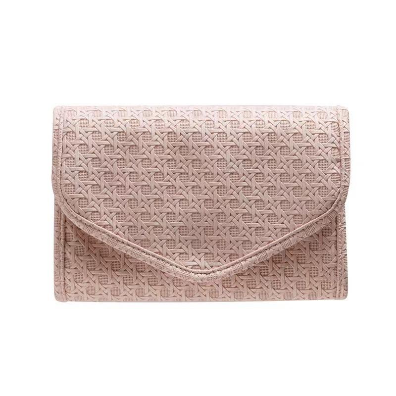 Foldable Portable Travel Jewelry Bag for Necklace Earrings Rings Jewelry Case Organizer Journey Storage Bags for Women Girls