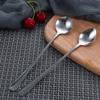 Stainless Steel Drinkware Ice Cream Kitchen Accessories Coffee Spoon Tea Spoon Tableware