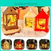 Festive Led Candle Light For Christmas Decoration Santa Claus Reindeer Christmas Tree Snowman European American Style