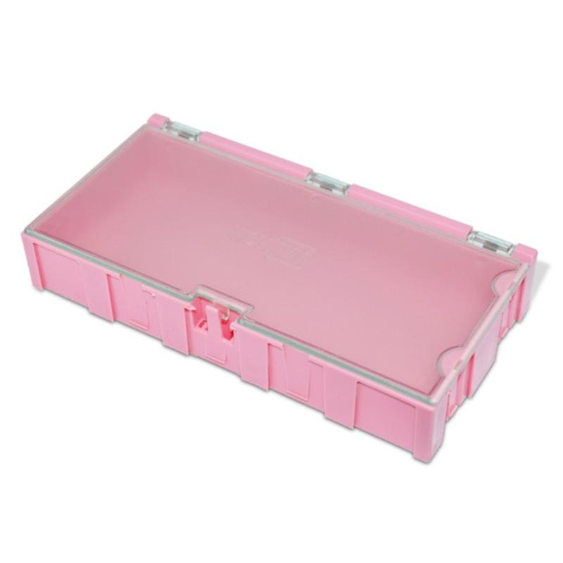 Interchangeable Mini Organizers Box Set Electronic Components Box For Beads Screws Fishing Tackle In Multiple Colors