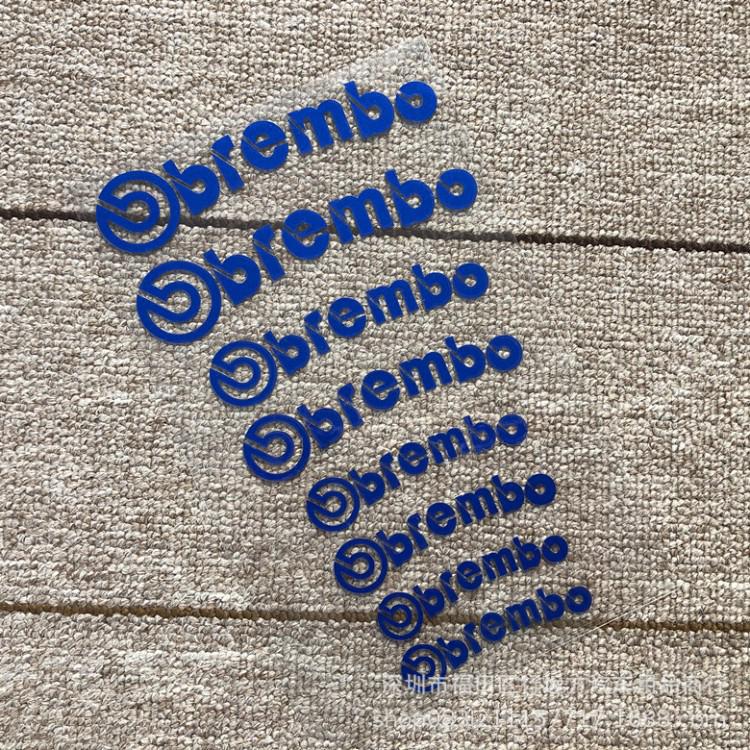 Brembo Caliper Hightemperature Resistant Stickers For Wheel Hub Modification