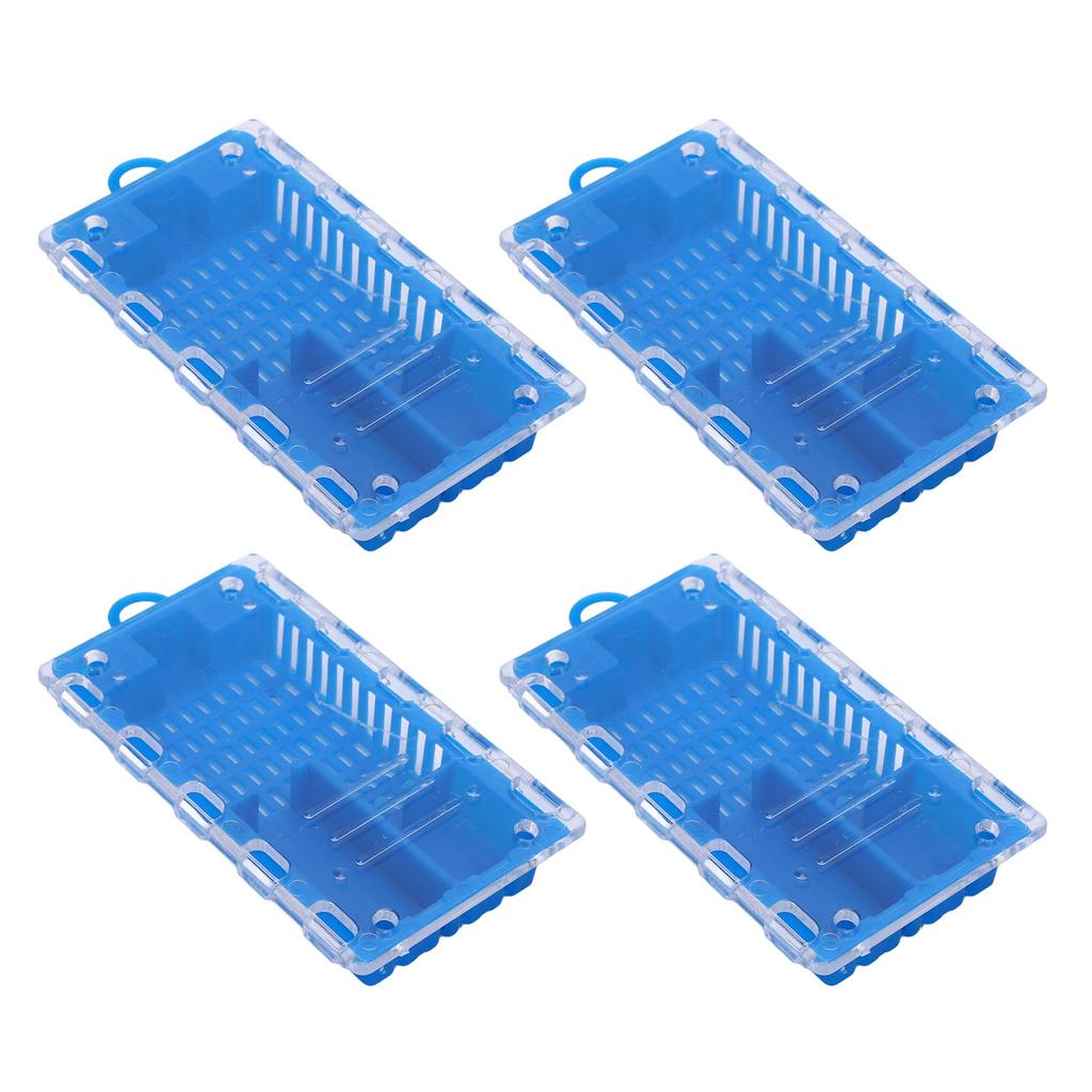 10pcs Queen Bee Cage Plastic Queen Bee Transporting Catcher Beekeeping Supplies Beekeeper Equipment