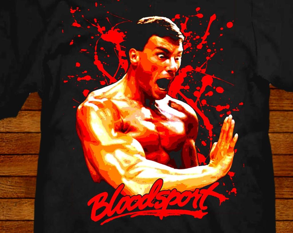 Bloodsport T shirt: Van Damme 80s Movie Martial Arts Tee