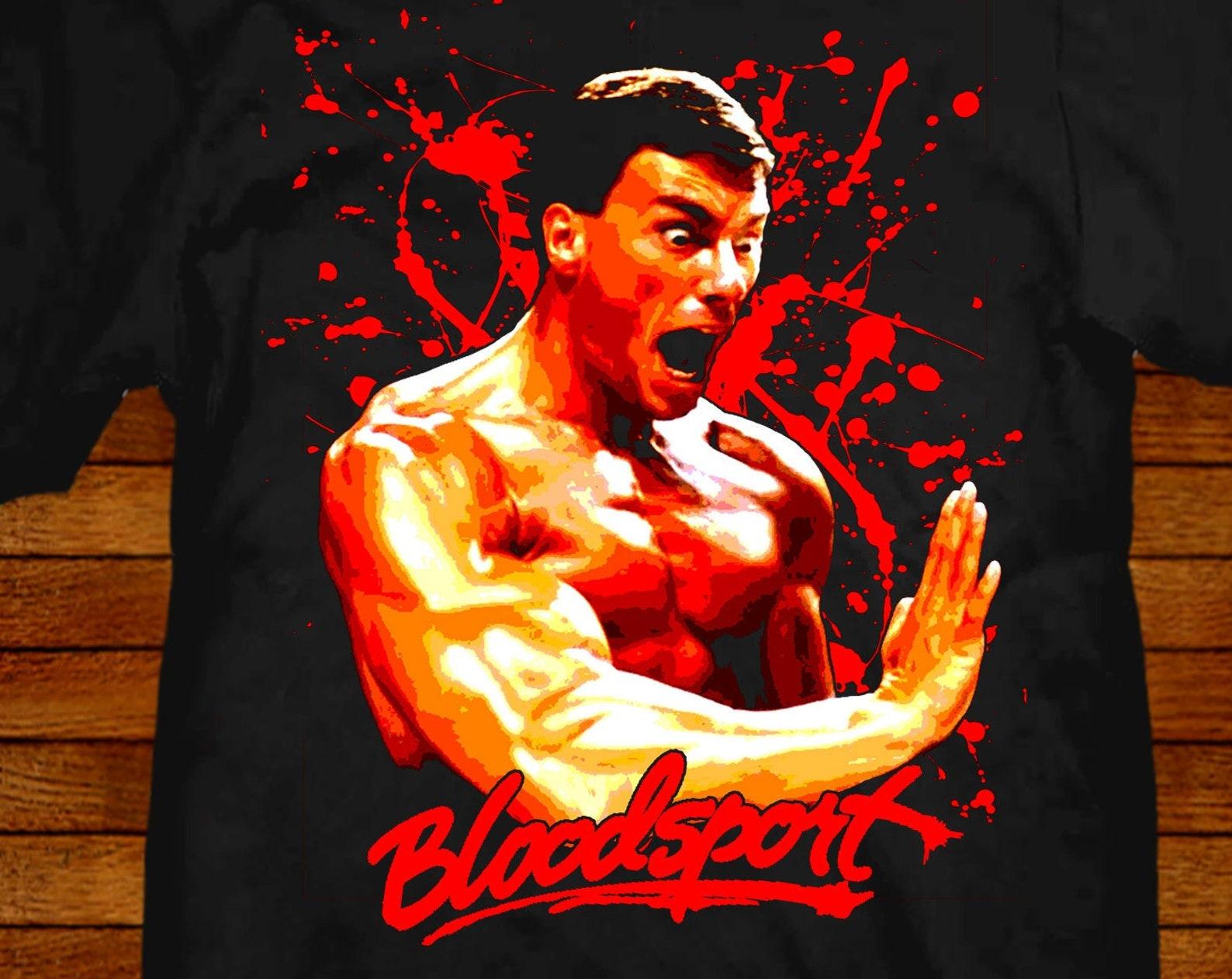 Bloodsport T shirt: Van Damme 80s Movie Martial Arts Tee S