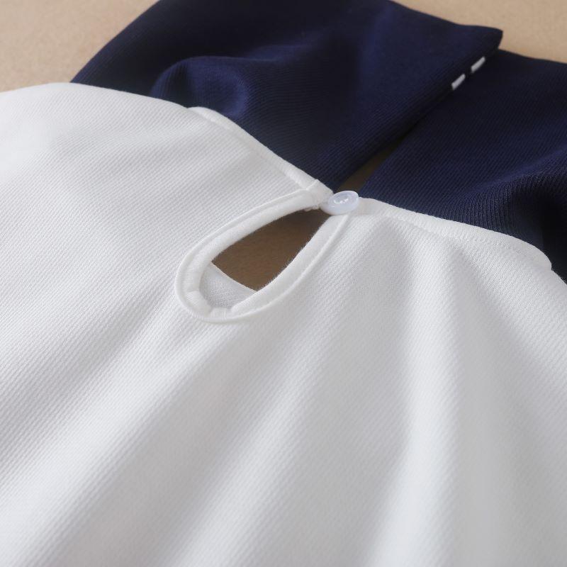 Moda tops para meninas moletom de manga comprida primavera outono meninas turn-down colarinho camisa polo algodão outono crianças camisas roupas