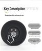 Magnetic Spiral Urethral Dilator & Vibrator for Adults