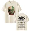 Vintage Washed Chris Brown Breezy Bowl XX Tour 2025 R&B Pop Graphic T-shirt Men Women Printed Tee Summer Casual Fashion Clothing Tops Streetwear