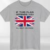 UK Flag TShirt Funny Patriotic Graphic Tee Union Jack Pride Shirt Unisex