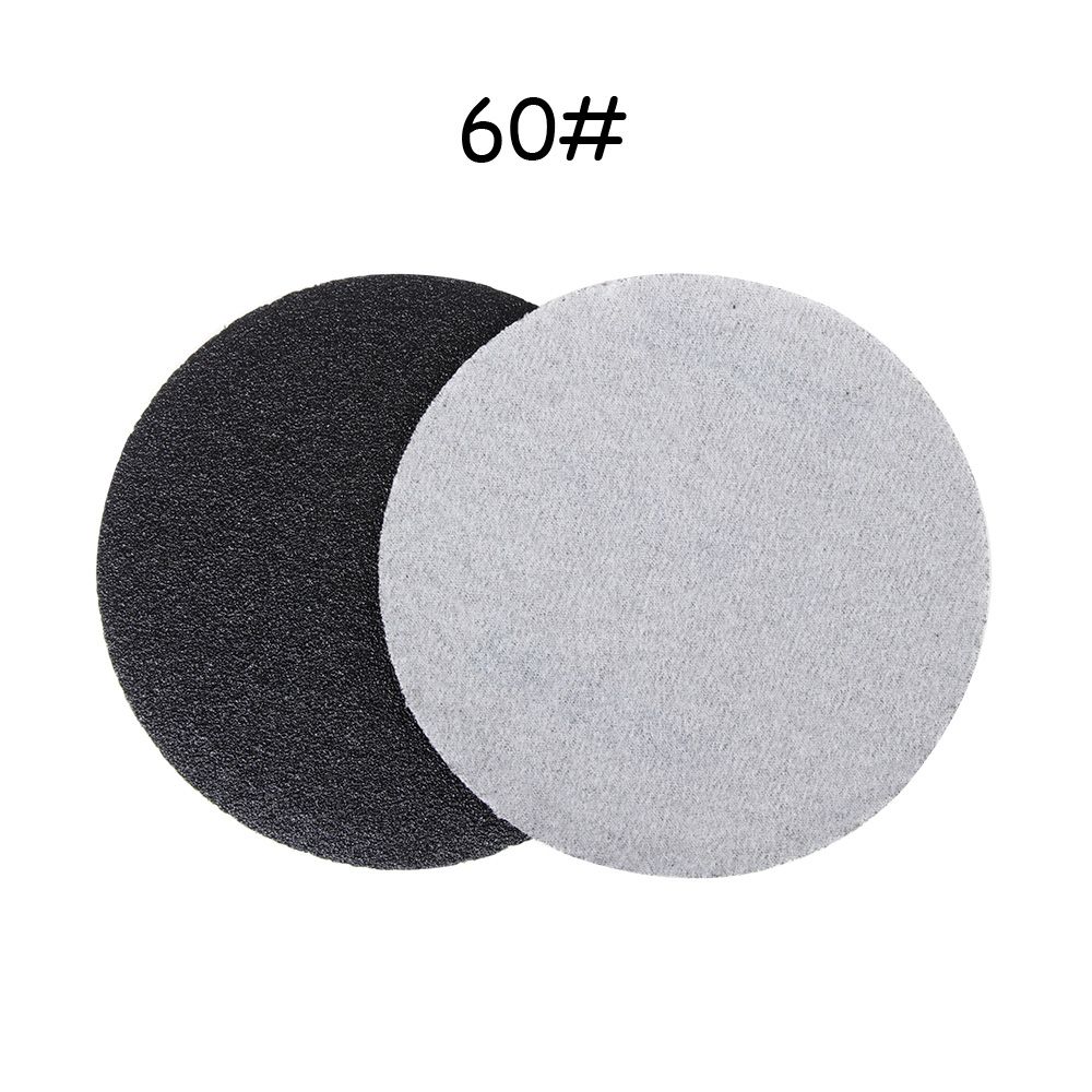5/10/20Pcs Abrasive With Loop Wet or Dry Sandpaper Pads Sanding Disc 60 - 10000 Grit 5'' 125mm