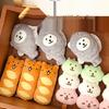 Cute Food Plushie Keychain: Creative Plush Food Toy Doll Pendant for Bags and Keyrings
