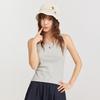 Embroidered Slim Fit Vest for Teenagers