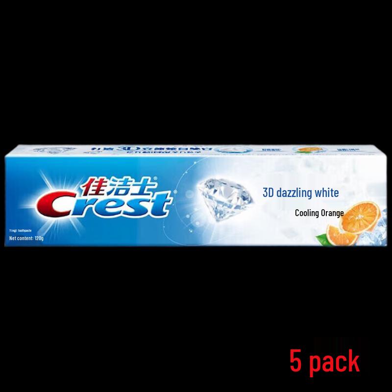 Crest 3D White Refreshing Ice Orange Toothpaste
