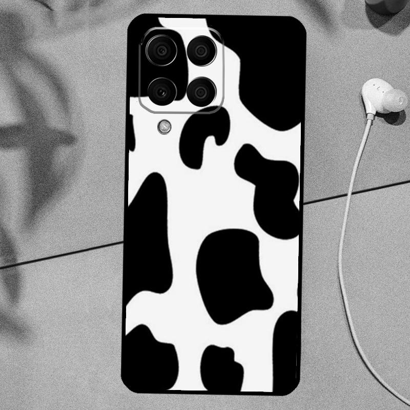 Spotted Cow Skin Print For Samsung Galaxy M31 M11 M23 M12 M13 M14 M15 M35 M55 M34 M54 M33 M53 M32 M52 M06 M16 Case
