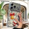 Phone Case: 2D flat, suitable for iPhone 18 17 16 15 14 13 Pro transparent corner protection case, Christmas bells, Christmas and Halloween gifts