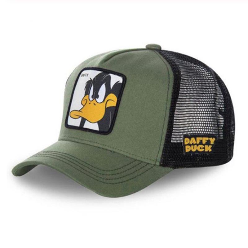 Unisex Anime Cartoon Cap High Quality Patch Draw Baseball Cap Men Trucker Hat