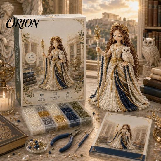 DIY Perlen Bastelset Göttliche Perlen Göttinnen-Set, 3D Anfänger Perlen-Set Kunstprojekt mit bunten Perlen für Erwachsene, Jugendliche, Frauen, Handgemachtes Geschenk