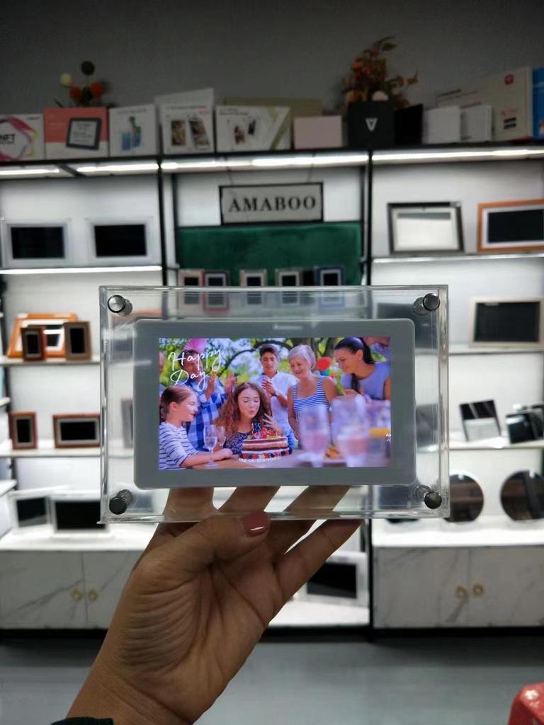 5-inch IPS HD Transparent Digital Photo Frame & Smart Album