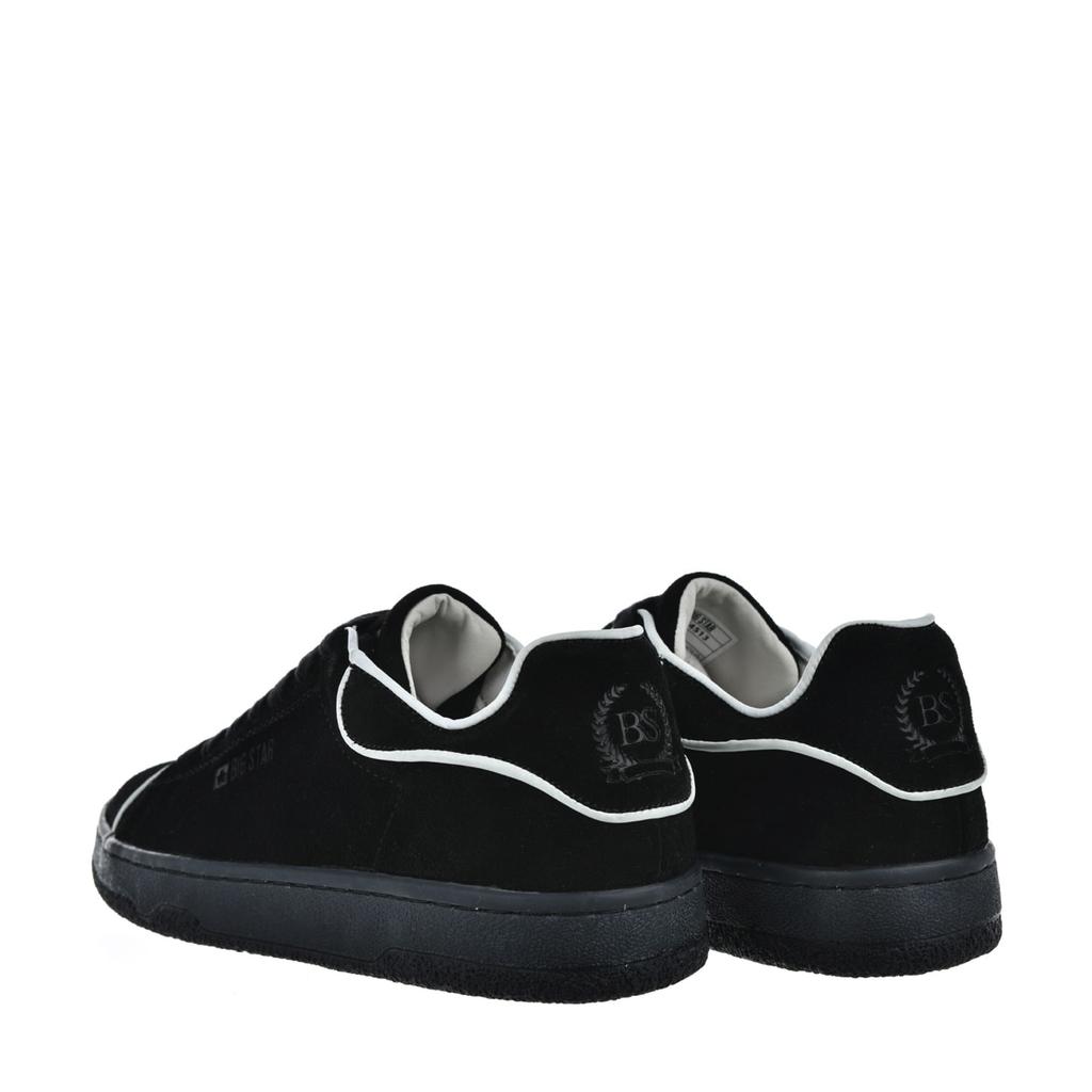 Big Star NN274513 Women's Shoes Black Suede Classic Sneakers