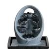 Flowing Water Adornments Handcrafted USA Feature Colorful Drawing Waterfall Fountain