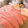 Luxurious Double-Sided Lambswool Plush Blanket & Duvet Cover