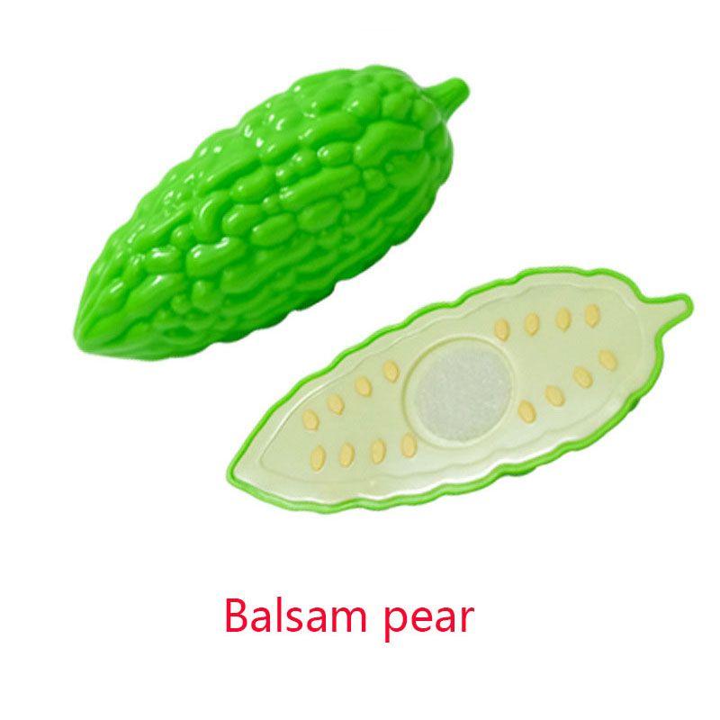 

Яркий детский игровой набор для ролевых игр Кухня Фрукты Овощи Пищевой игрушечный набор для нарезки Детский подарок Balsam Pear