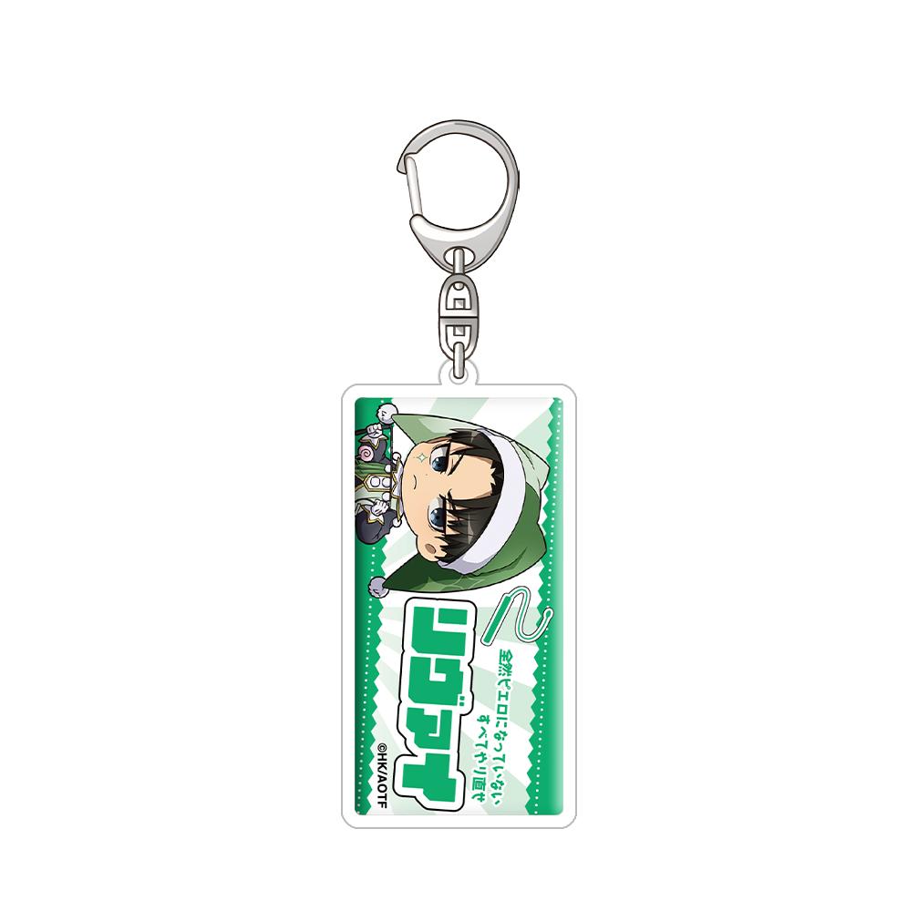 

Eren Yeager Mikasa Ackerman Armin Arlert Erwin Smith Levi Ackerman Hange Zoë Acrylic Keychain Bag pendant Bag Charm Fans Gifts 6 cm