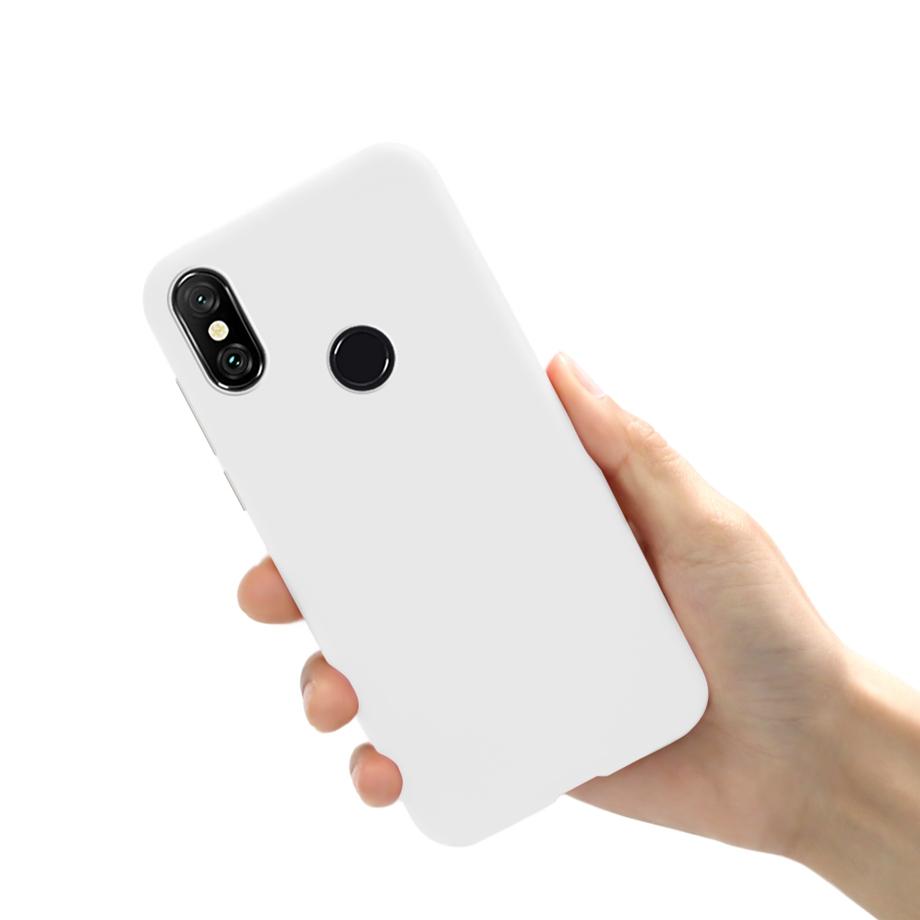 For Xiaomi Mi 8 Case Mi 8 Lite Cover Ultra Soft Protective Shockproof Bumper Case for Xiaomi Mi8 Mi 8 Cases Silicone Back Cover