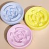 PP Material Slow Feeder Dog Cat Bowl, Anti-choke Slow Eating Pet Food Bowl, Non-slip Slow Feeder Bowl for Dogs Cats