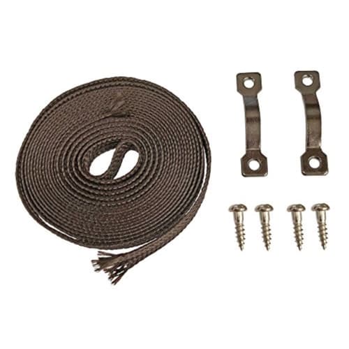 

Набор плоских шнуров Fukui Metal Crafts (7 мм, 2 м, Коричневый) - Комплект шнура и фурнитуры для подвешивания фоторамок (F-0139)