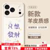 Only Want To Get RichIPhone 17 Pro Case, Full Coverage Lens Protection, Colorful Painted Ultra-Thin Silicone Shockproof Soft